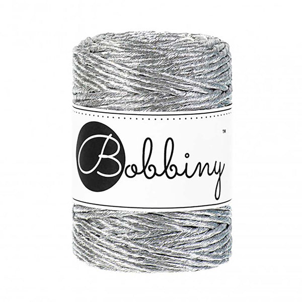 MACRAME CORDS REGULAR 3MM_METALLIC SILVER